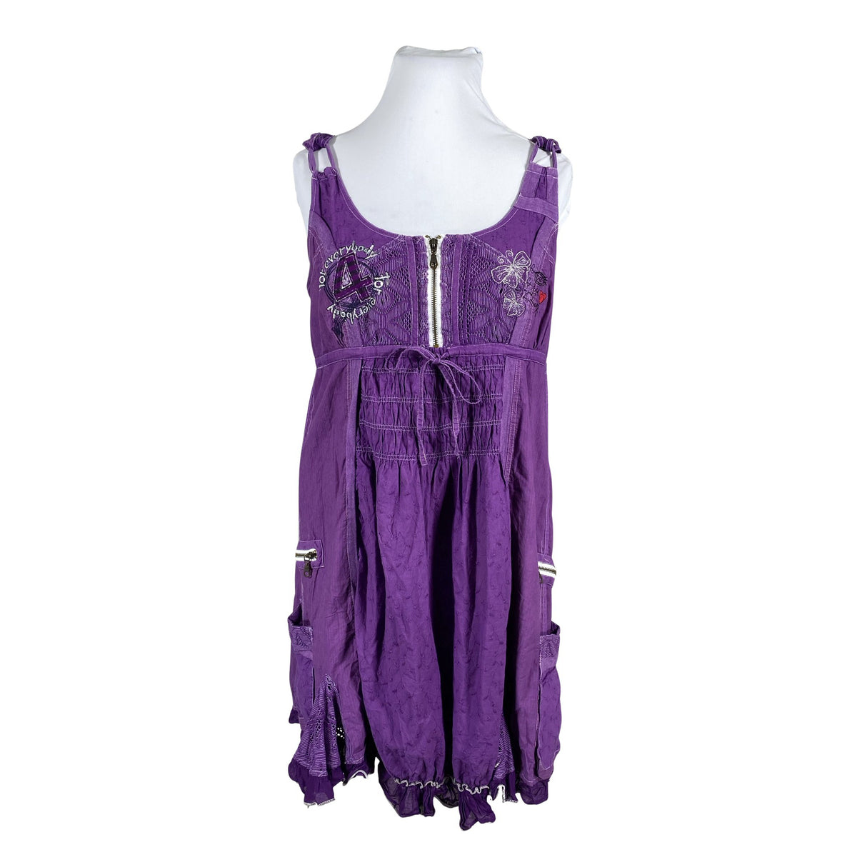 Naisten Desigual - Kangasmekko, koko 44 - Violetti (1)