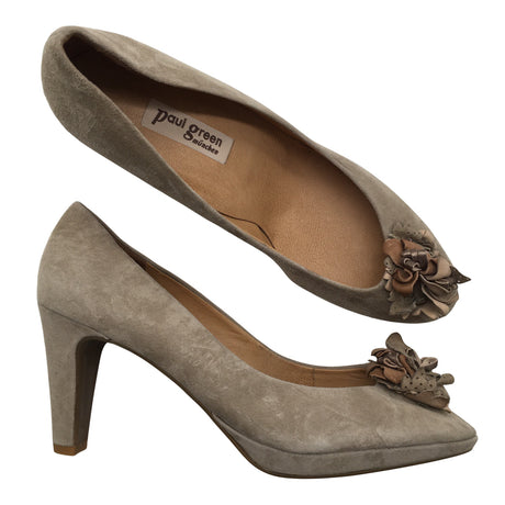Naisten Paul Green - Avokärkiset korkokengät, koko 41 - Beige ()