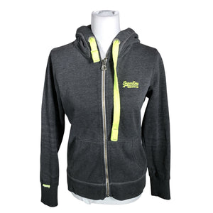Naisten Superdry - Huppari, koko 38 - Harmaa (1)