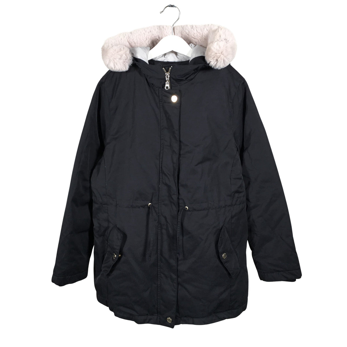 Unisex Massimo Dutti - Toppatakki, koko 152 - 158 - Musta (1)