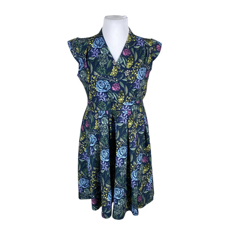 Naisten Lady Vintage - Trikoomekko, koko 46 - Sininen ()