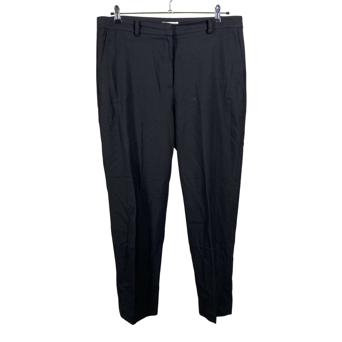 Naisten Essentials by Stockmann - Suorat housut, koko 46 - Musta (1)