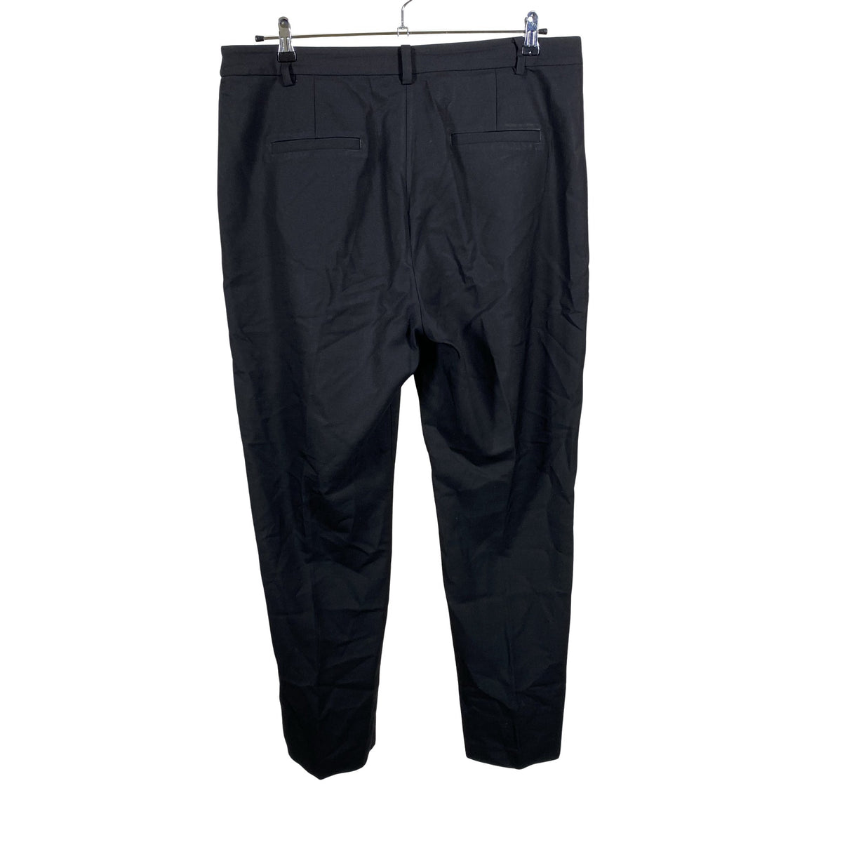 Naisten Essentials by Stockmann - Suorat housut, koko 46 - Musta (2)