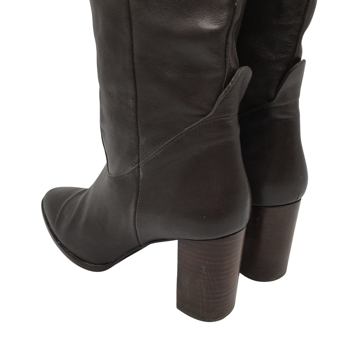 Naisten Massimo Dutti - Saappaat, koko 38 - Ruskea (3)