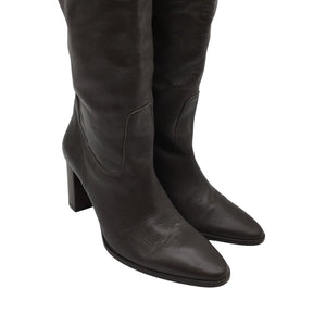 Naisten Massimo Dutti - Saappaat, koko 38 - Ruskea (2)