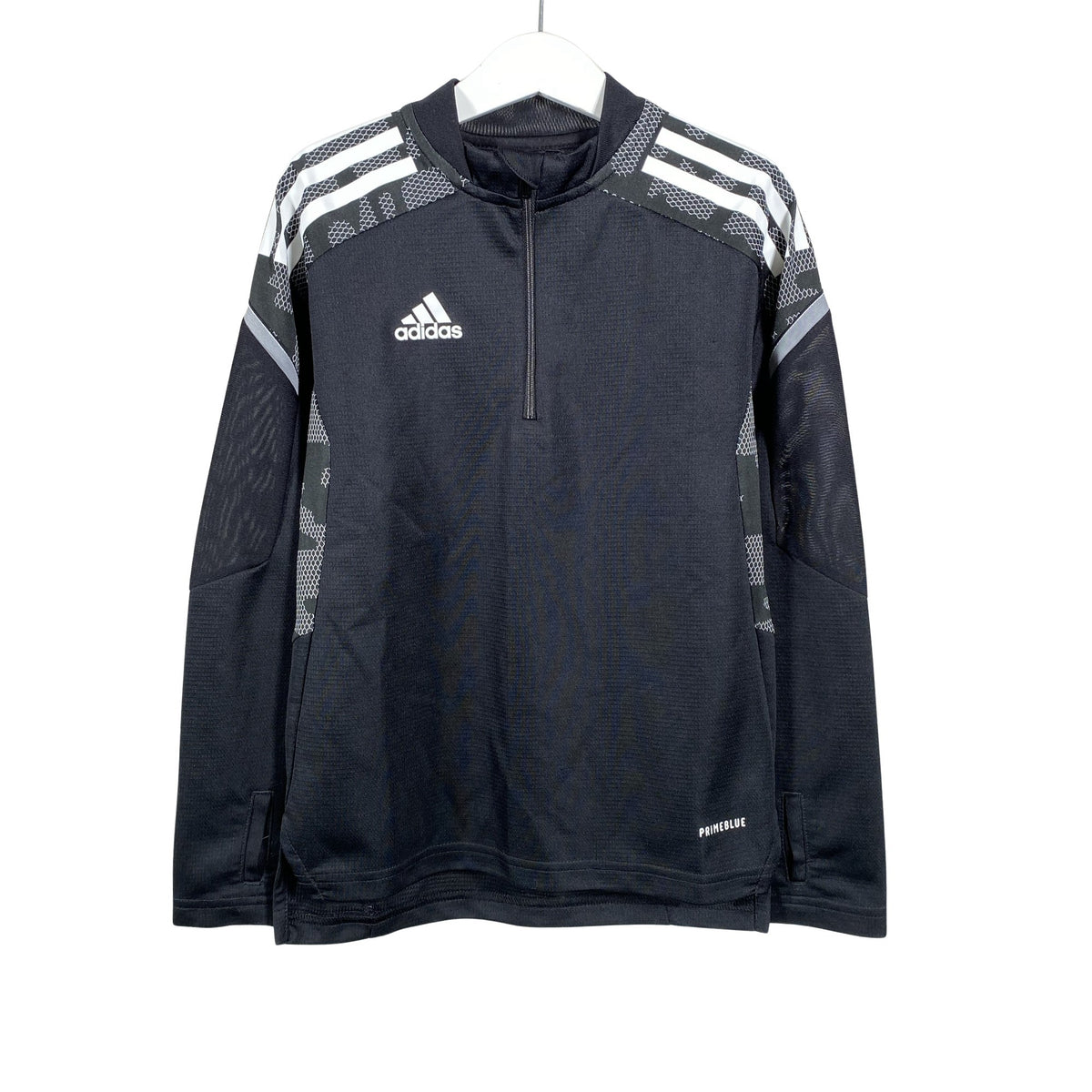 Unisex Adidas - Urheilupaita, pitkät hihat, koko 122 - 128 - Musta (1)