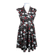 Naisten Lady Vintage - Trikoomekko, koko 44 - Musta ()