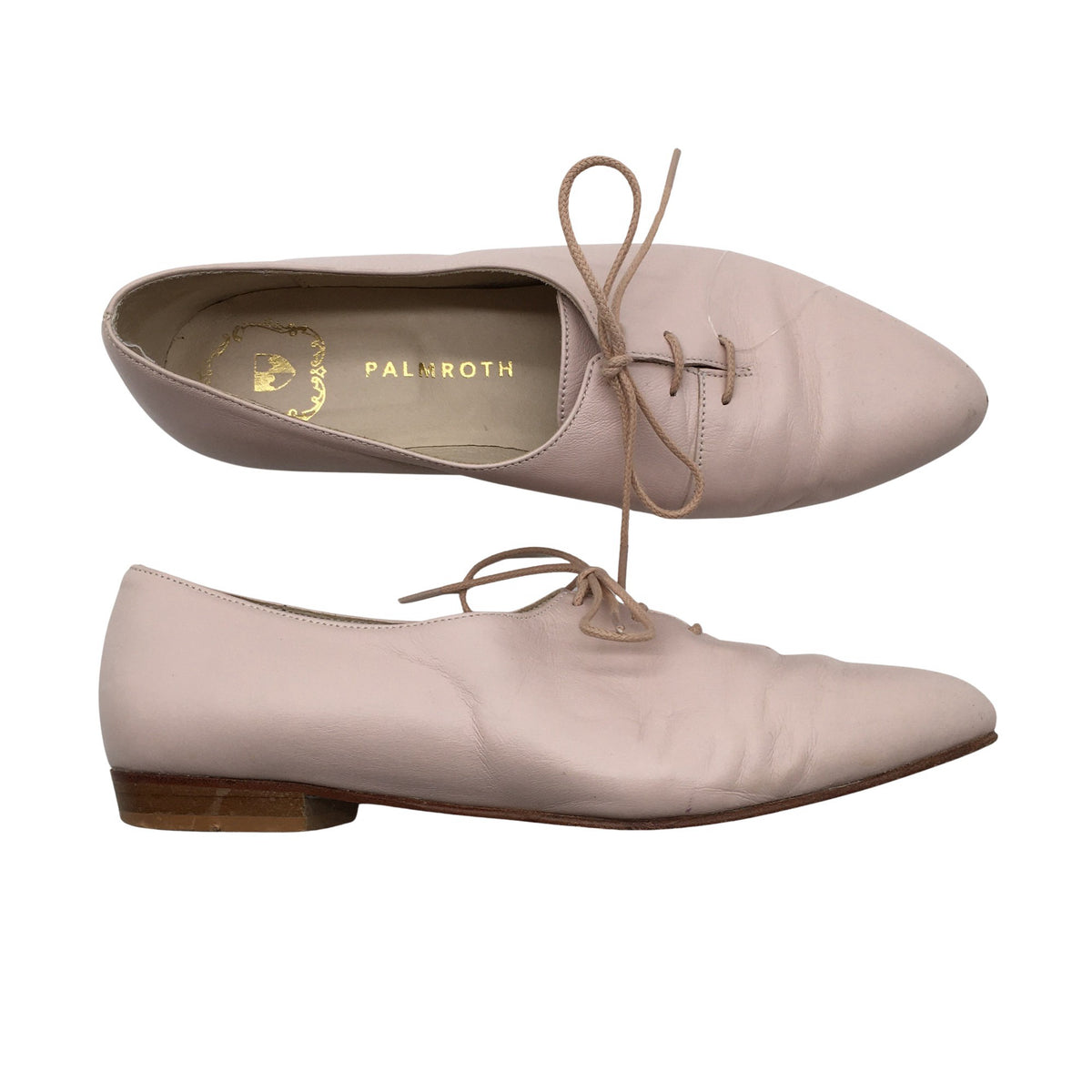 Naisten Palmroth - Ballerinat, koko 38 - Vaaleanpunainen (1)