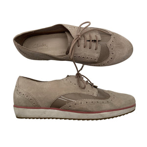 Naisten Clarks - Kävelykengät, koko 39 - Beige (1)