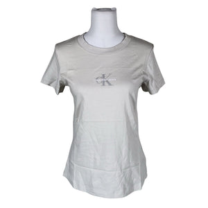 Naisten Calvin Klein Jeans - T-paita, koko 36 - Harmaa (1)