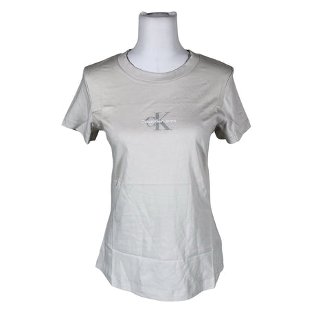 Naisten Calvin Klein Jeans - T-paita, koko 36 - Harmaa ()