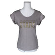 Naisten Cream - T-paita, koko 36 - Harmaa ()