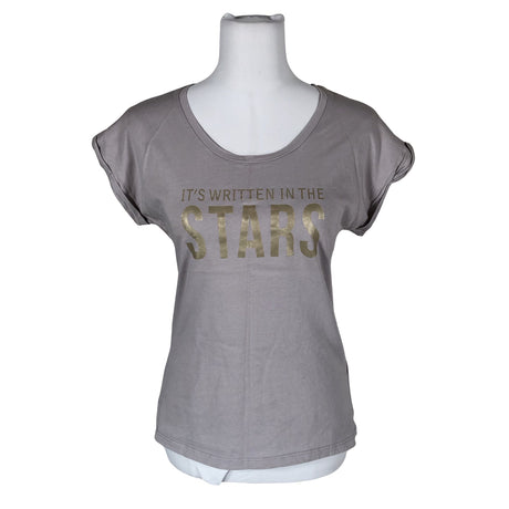 Naisten Cream - T-paita, koko 36 - Harmaa ()