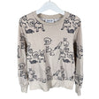 Unisex me&i - Collegepaita, koko 122 - 128 - Beige ()