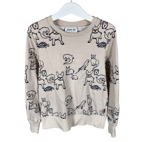 Unisex me&i - Collegepaita, koko 122 - 128 - Beige ()