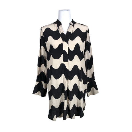 Naisten Marimekko - Sifonkitunika, koko 38 - Musta ()