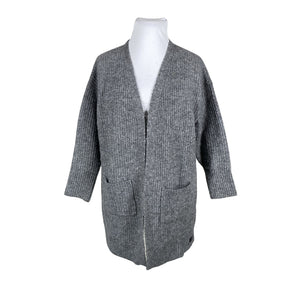 Naisten Superdry - Neuletakki, koko 42 - Harmaa (1)