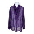 Naisten s.Oliver - Pusero, koko 46 - Violetti ()