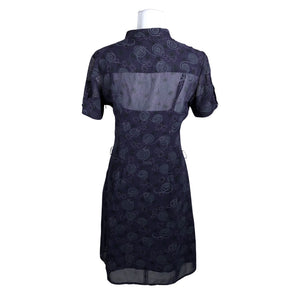 Naisten Miss Sixty - Sifonkimekko, koko 40 - Violetti (2)