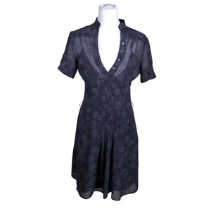 Naisten Miss Sixty - Sifonkimekko, koko 40 - Violetti (1)