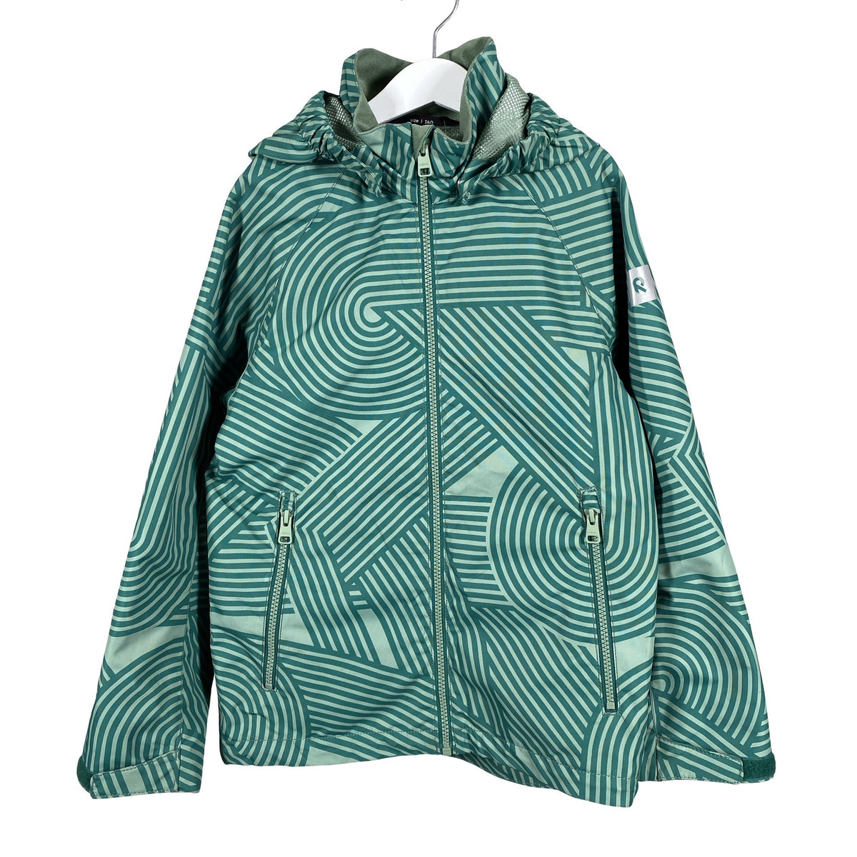 Unisex Reima - Ulkoilutakki, koko 134 - 140 - Vihreä (1)