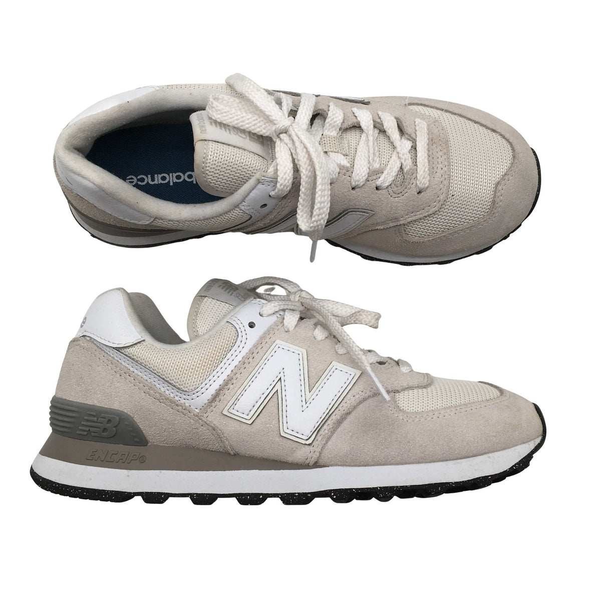 Naisten New Balance - Lenkkarit, koko 40 - Harmaa (1)