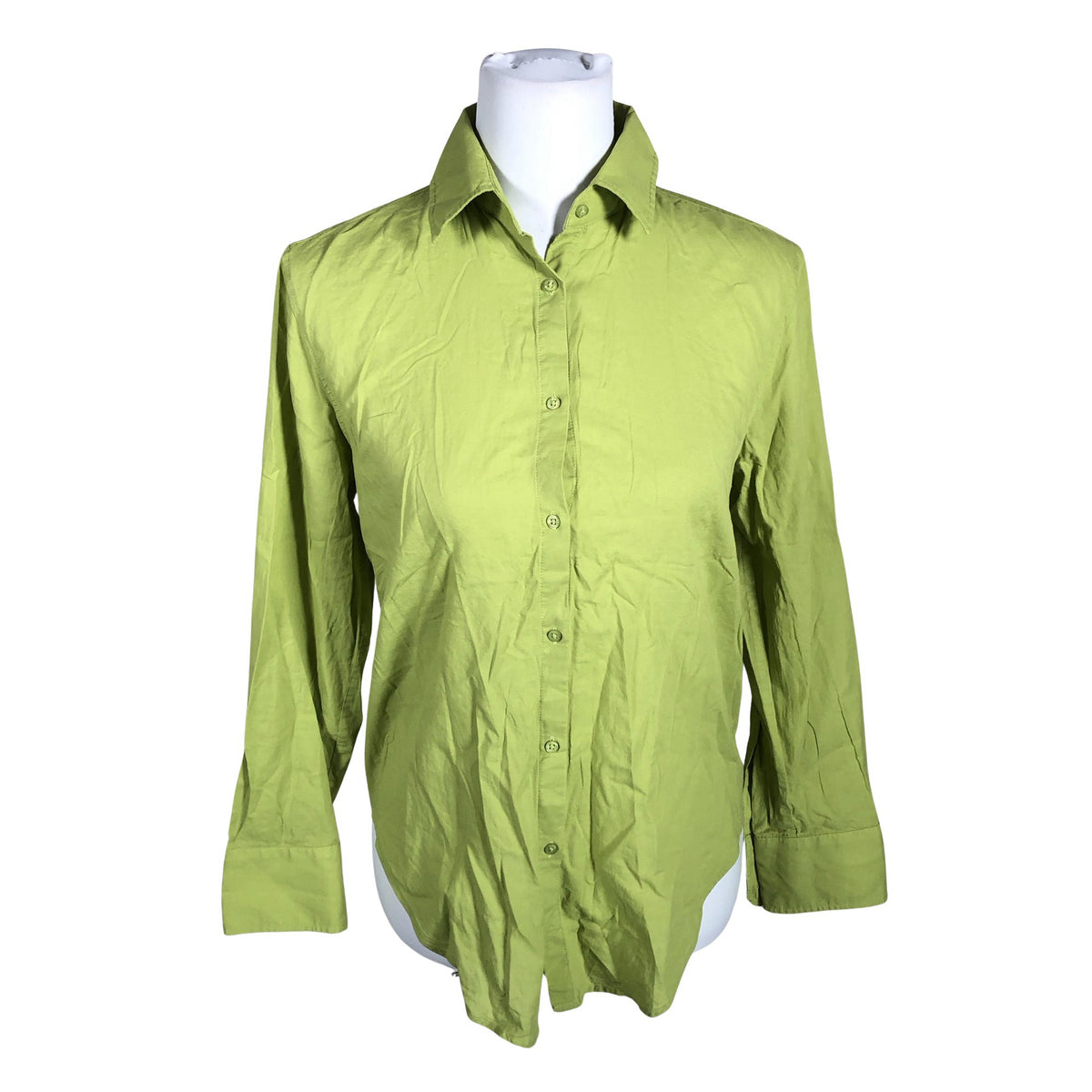 Naisten Massimo Dutti - Kauluspaita, koko 36 - Vihreä (1)