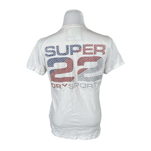 Miesten Superdry - T-paita, koko L - Valkoinen (2)
