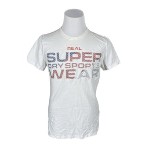 Miesten Superdry - T-paita, koko L - Valkoinen (1)