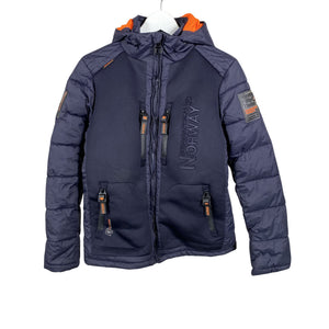 Unisex Geographical Norway - Toppatakki, koko 158 - 164 - Sininen (1)