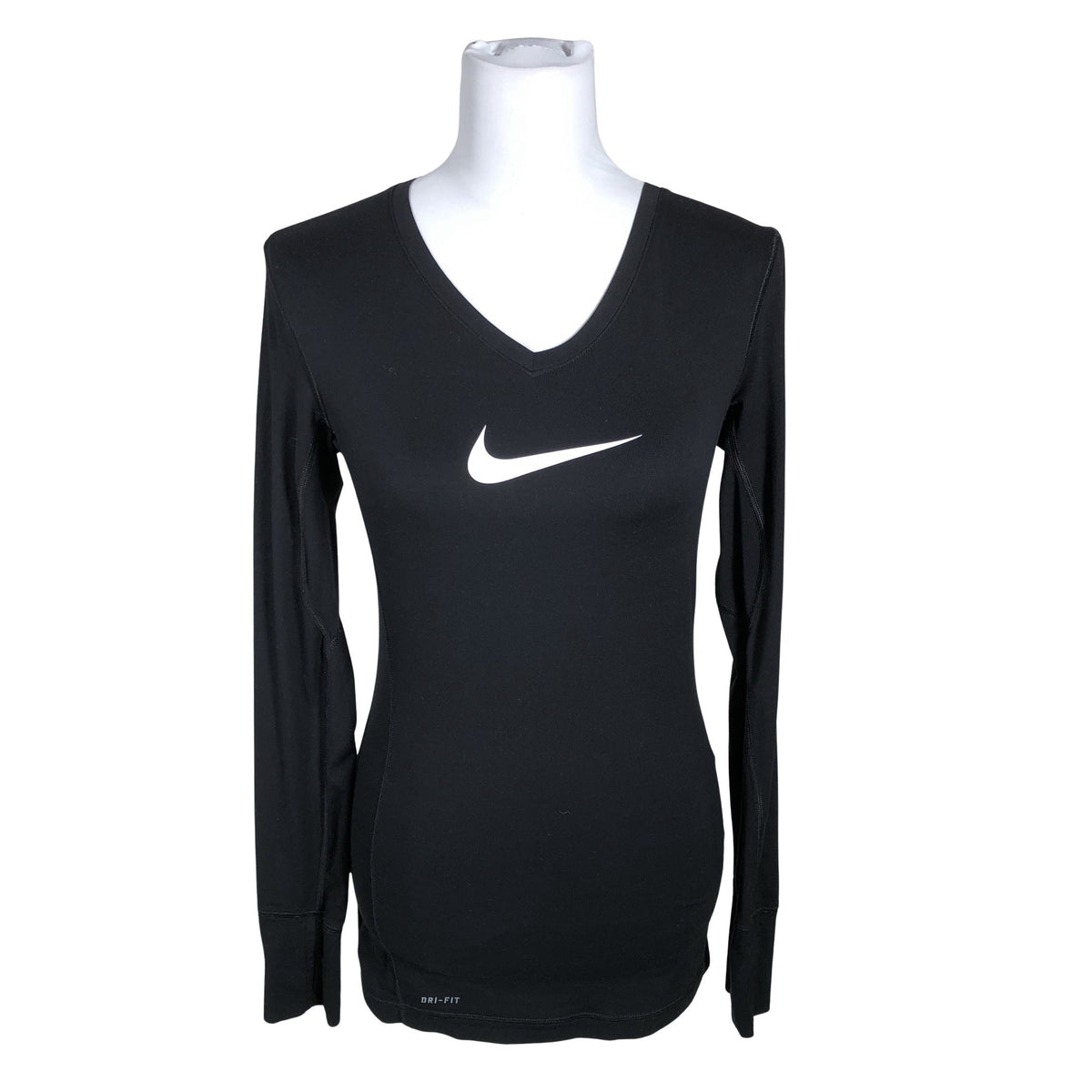 Naisten Nike - Urheilupaita, pitkät hihat, koko 36 - Musta (1)