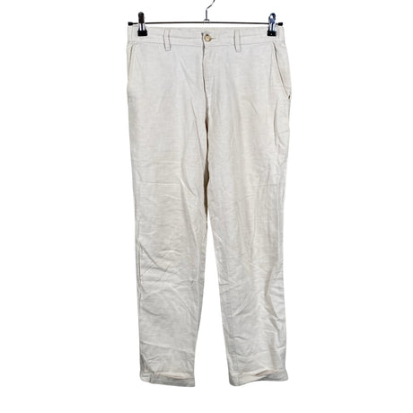 Naisten Uniqlo - Kangashousut, koko 36 - Luonnonvalkoinen ()