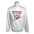 Naisten Guess - Collegepaita, koko 38 - Valkoinen ()