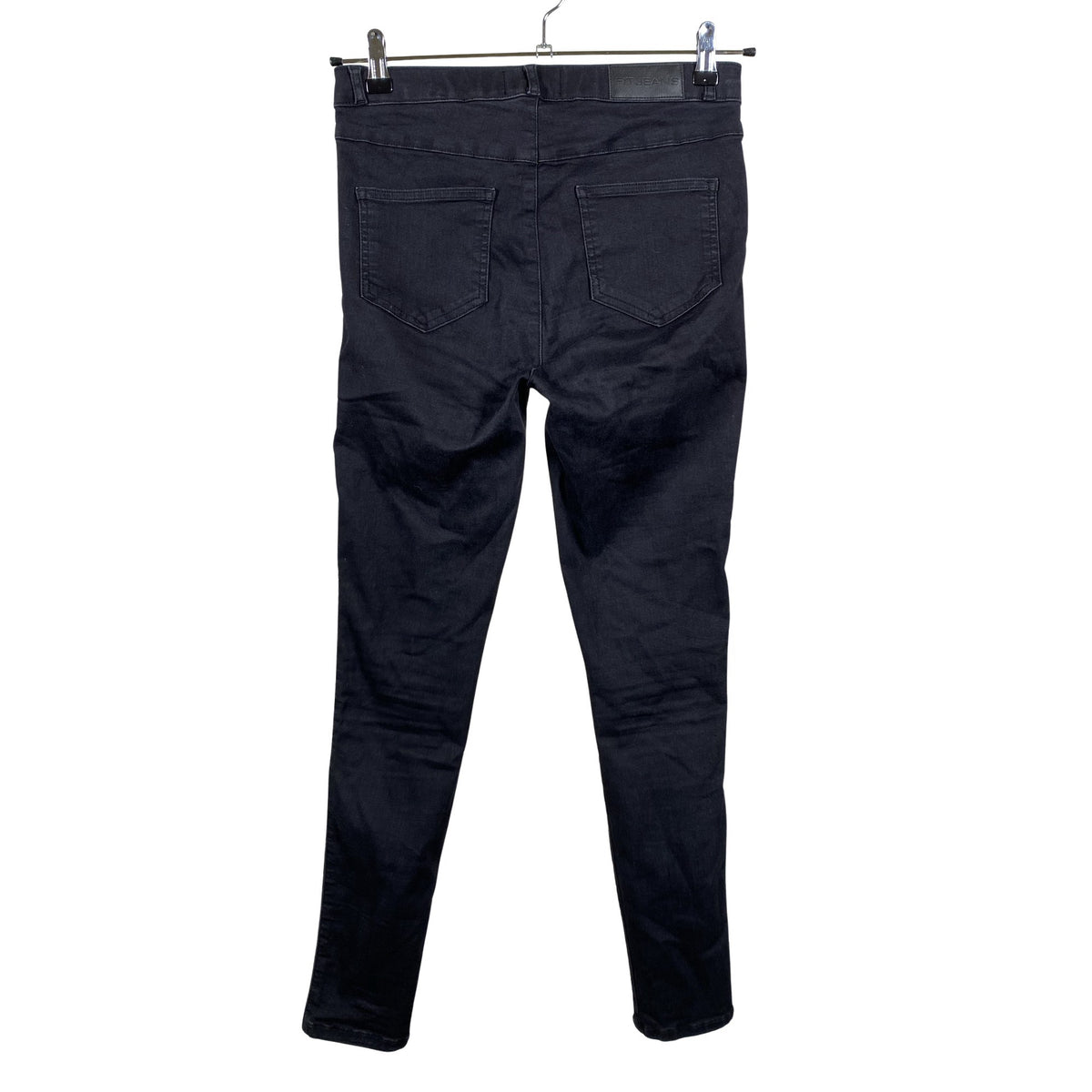 Naisten Fit Jeans - Farkut, koko 40 - Musta (2)