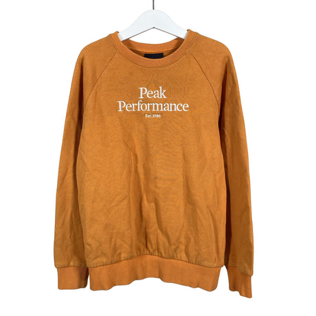 Unisex Peak Performance - Collegepaita, koko 134 - 140 - Oranssi ()
