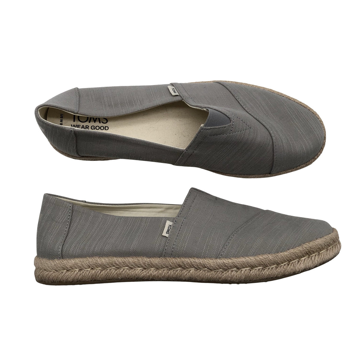 Naisten Toms - Loaferit, koko 39 - Harmaa (1)