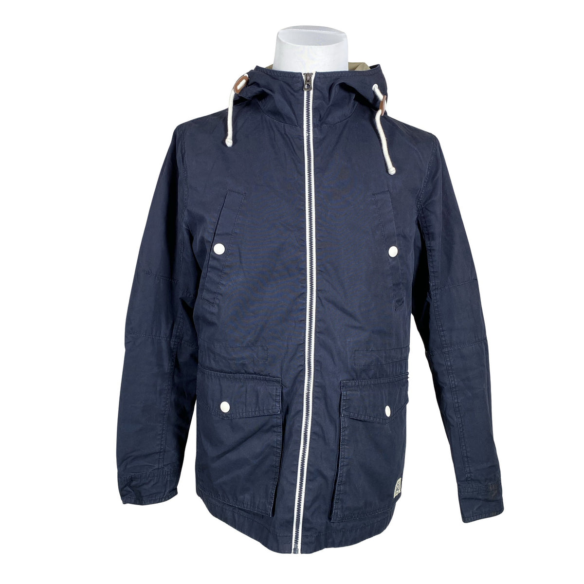Miesten Jack & Jones - Ulkoilutakki, koko L - Sininen (1)