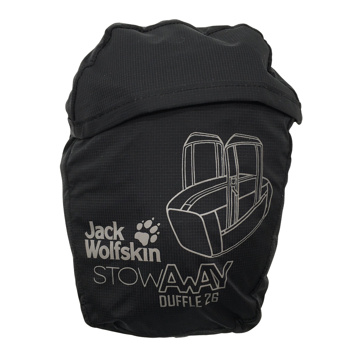Unisex Jack Wolfskin - Urheilukassi, koko Midi - Musta (3)