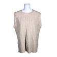 Naisten Papu - Neuleliivi, koko 36 - Beige ()