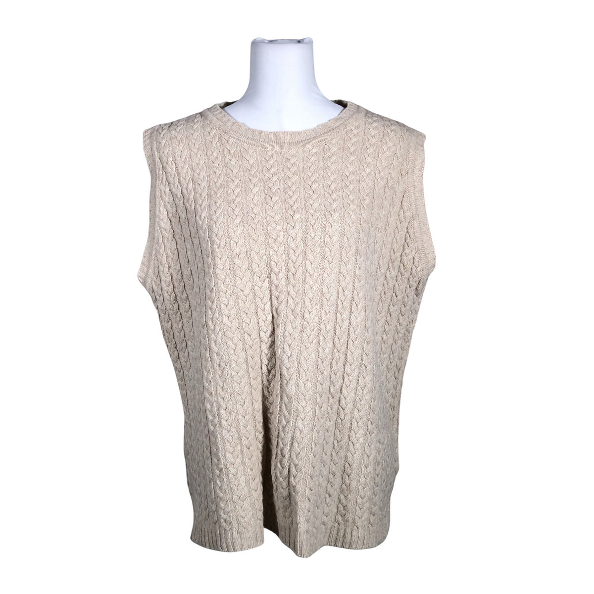 Naisten Papu - Neuleliivi, koko 36 - Beige (1)