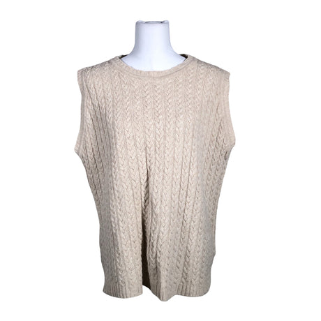Naisten Papu - Neuleliivi, koko 36 - Beige ()