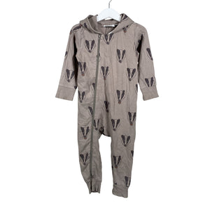 Unisex Mini Rodini - Haalari, koko 74 - 80 - Ruskea (1)