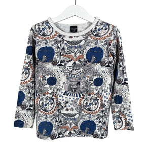Unisex Aarrelabel - Trikoopaita, koko 98 - 104 - Valkoinen (1)