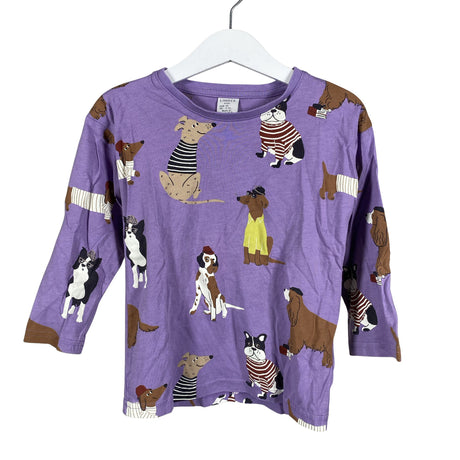 Unisex Lindex - Trikoopaita, koko 92 - 98 - Violetti ()