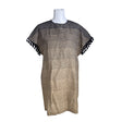 Naisten L'Altra Moda - Sifonkimekko, koko 38 - Beige ()