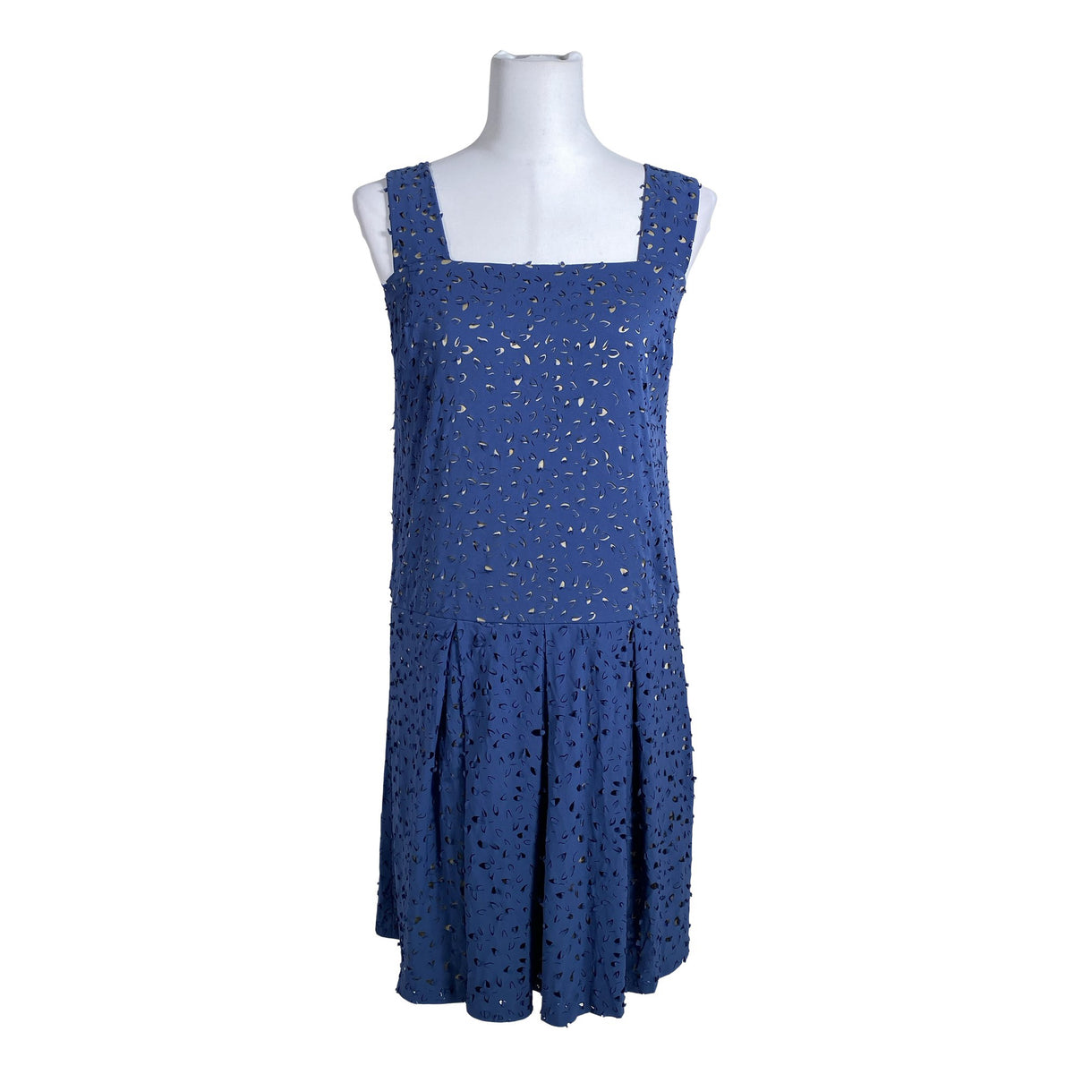 Naisten Handmade - Sifonkimekko, koko 36 - Sininen (1)
