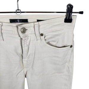 Naisten 7 for all mankind - Farkut, koko W27 - Luonnonvalkoinen (3)