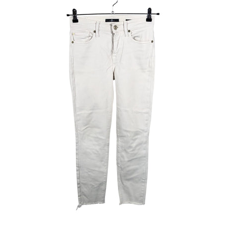 Naisten 7 for all mankind - Farkut, koko W27 - Luonnonvalkoinen ()