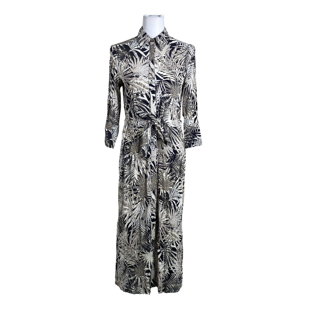Naisten Esprit - Sifonkimekko, koko 34 - Beige (1)
