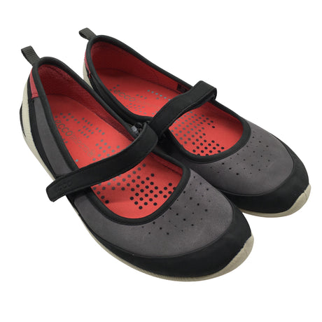 Naisten Ecco - Ballerinat, koko 39 - Harmaa (2)